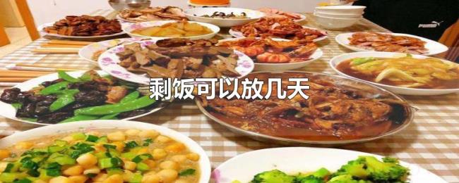 剩饭可以放几天 剩饭可以放几天