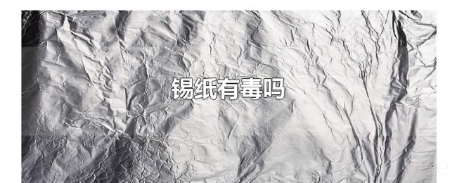 锡纸有毒吗