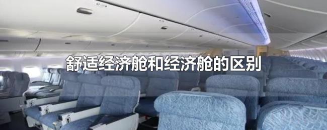 舒适经济舱和经济舱的区别