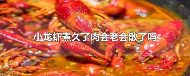 小龙虾煮久了肉会老会散了吗 小龙虾煮久了肉会老会散了吗