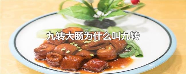 九转大肠为什么叫九转 九转大肠为什么叫九转
