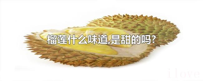 榴莲什么味道,是甜的吗? 榴莲什么味道,是甜的吗?