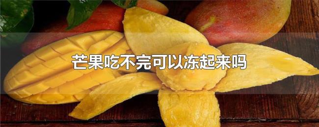 芒果吃不完可以冻起来吗 芒果吃不完可以冻起来吗