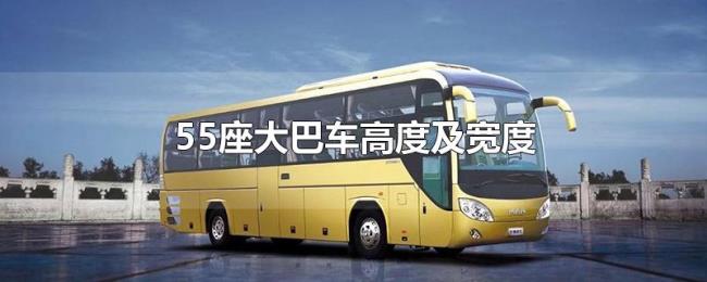 55座大巴车高度及宽度