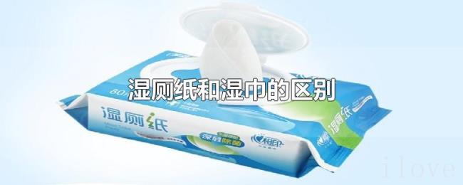 湿厕纸和湿巾的区别