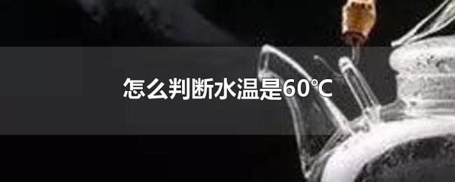 怎么判断水温是60℃ 怎么判断水温是60℃