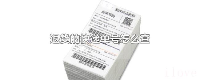 退货的快递单号怎么查