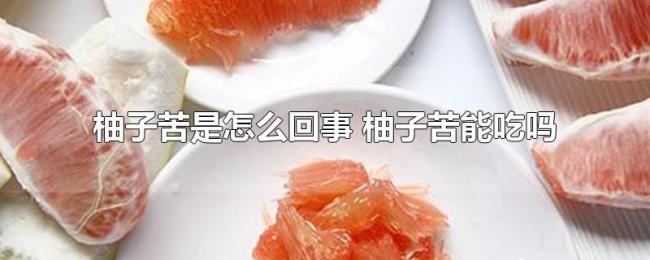 柚子苦是怎么回事(柚子苦能吃吗) 柚子苦是怎么回事(柚子苦能吃吗)