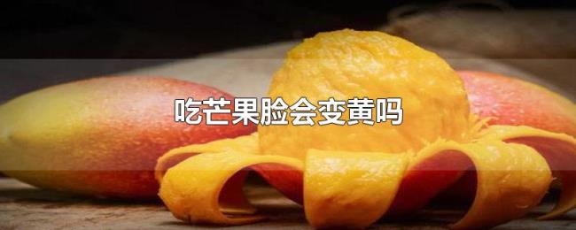 吃芒果脸会变黄吗 吃芒果脸会变黄吗