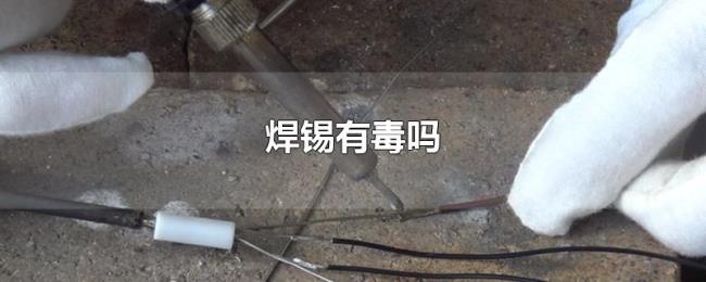 焊锡有毒吗 焊锡有毒吗