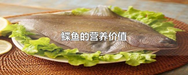 鲽鱼的营养价值 鲽鱼的营养价值
