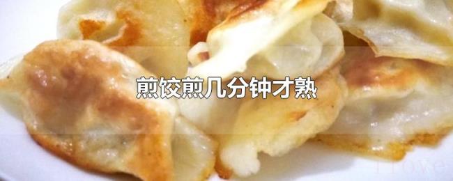 煎饺煎几分钟才熟