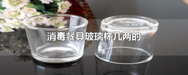 消毒餐具玻璃杯几两的 消毒餐具玻璃杯几两的