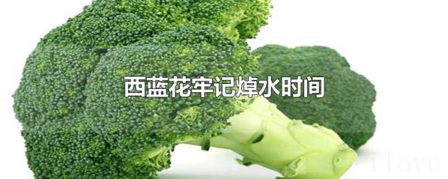 西蓝花牢记焯水时间