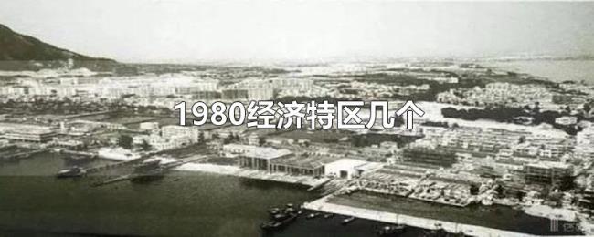 1980经济特区几个