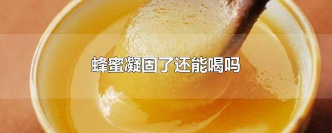 蜂蜜凝固了还能喝吗 蜂蜜凝固了还能喝吗