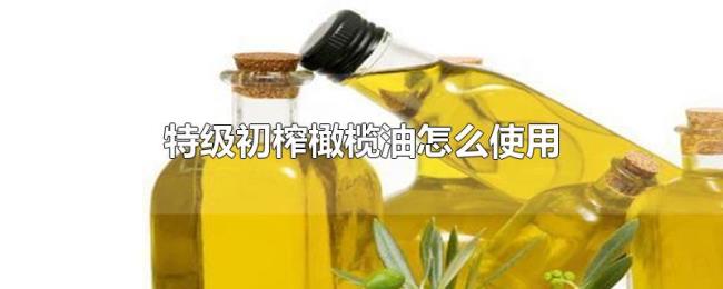 特级初榨橄榄油怎么使用 特级初榨橄榄油怎么使用