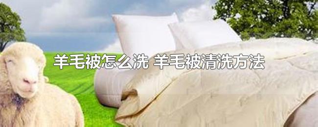 羊毛被怎么洗（羊毛被清洗方法）