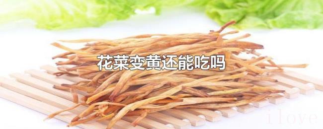 花菜变黄还能吃吗 花菜变黄还能吃吗