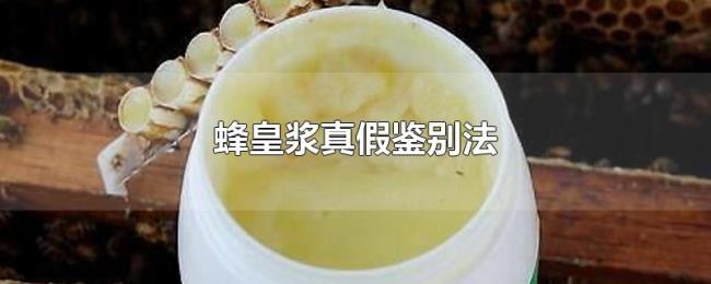 蜂皇浆真假鉴别法 蜂皇浆真假鉴别法