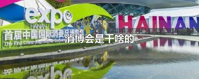 消博会是干啥的 消博会是干啥的